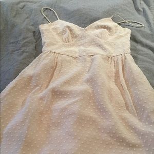 JCrew spaghetti strap dress